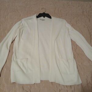 Croft and Barrow PXS women's open sweater
